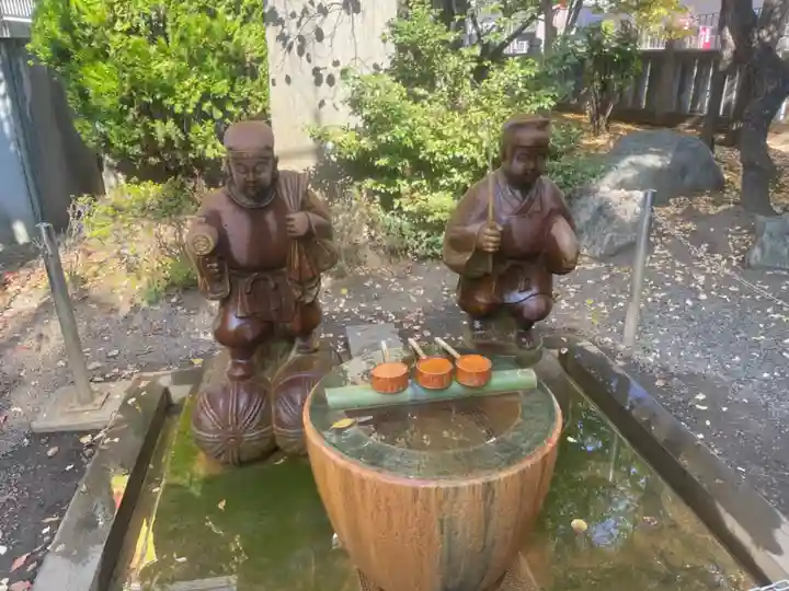 亀戸 香取神社の手水舎