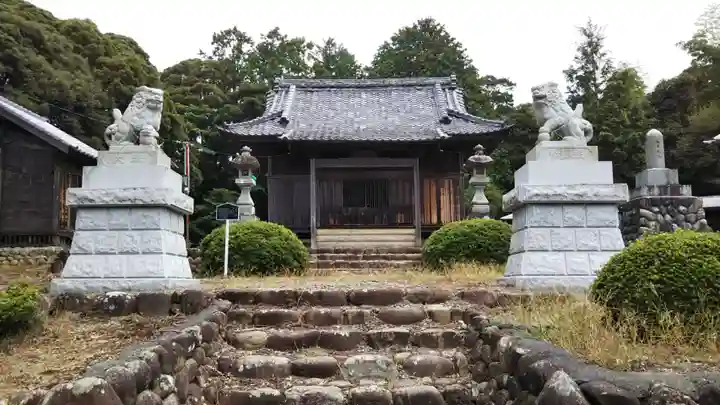坂口神社の本殿・本堂