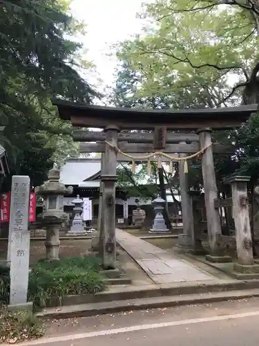 沓掛香取神社の鳥居