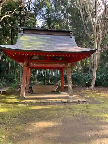 鹿島神宮の手水舎