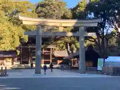 明治神宮の鳥居