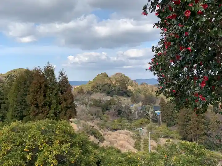 お堂(名称不明)の景色