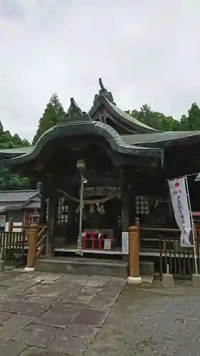 伊倉南八幡宮の本殿