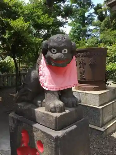 元郷氷川神社の狛犬