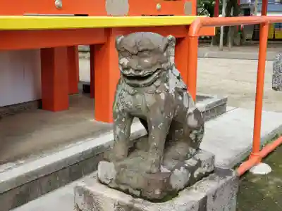 粟津天満神社の狛犬