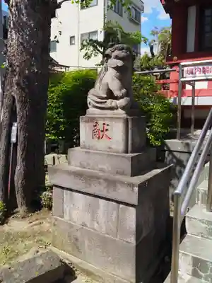 中原八幡神社の狛犬