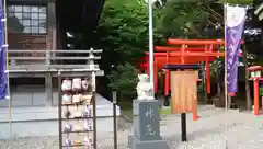 湯倉神社の狛犬