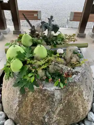 白鷺神社の手水舎