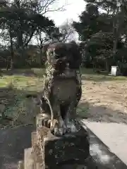 餘子神社の狛犬