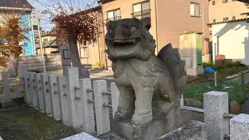 三ノ宮神社の狛犬