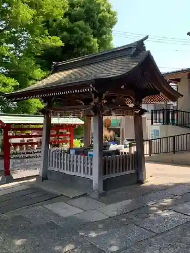 滝野川八幡神社の手水舎
