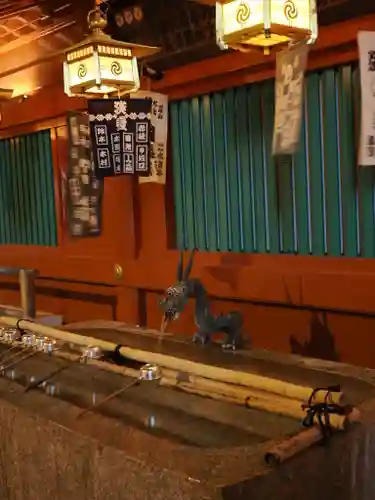 神田神社（神田明神）の手水舎