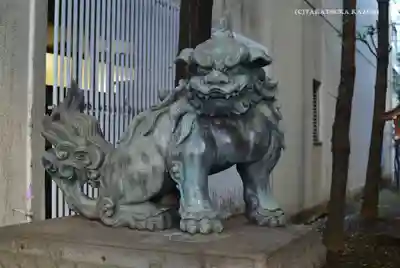 花園神社の狛犬