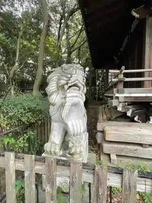 篠崎浅間神社の狛犬