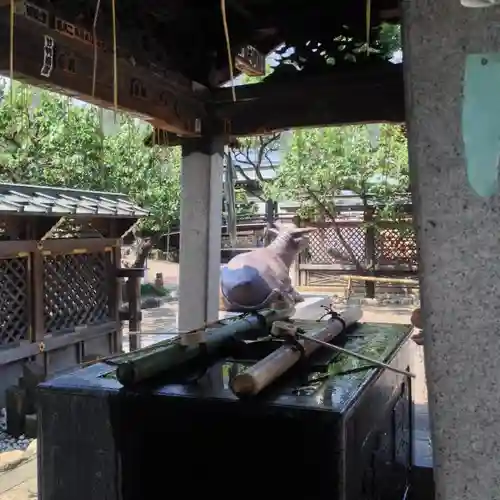 湯島天満宮の手水舎