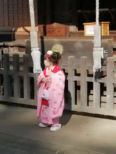 守谷総鎮守 八坂神社の七五三参