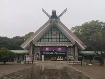 千葉縣護國神社の本殿・本堂