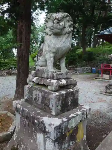 一宮浅間神社の狛犬