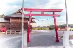 大荒山神社の鳥居