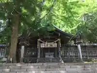 諏訪大社上社前宮の本殿・本堂