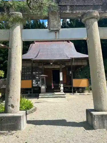 円照寺の鳥居