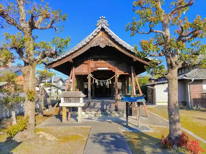 諸鍬神社の本殿・本堂
