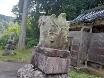 小牧八幡宮の狛犬