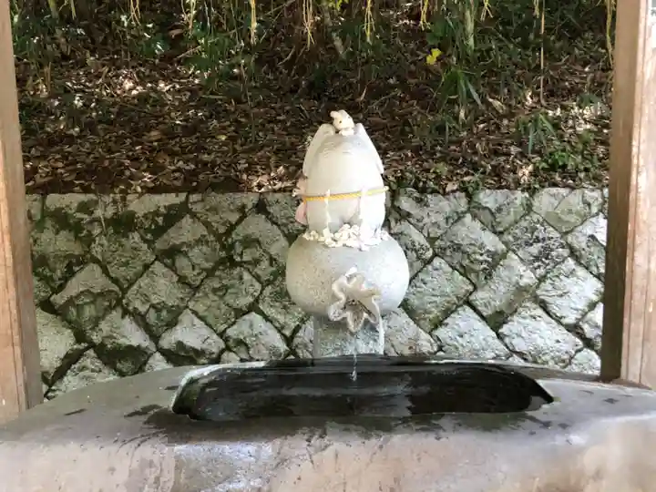 白兎神社の手水舎