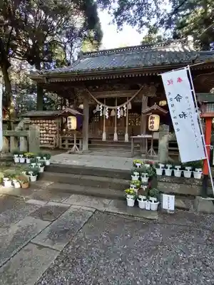 間々田八幡宮の本殿・本堂