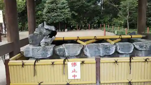 櫻木神社の手水舎