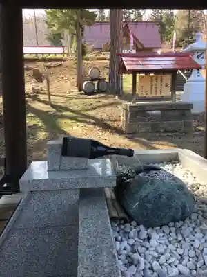 仁木神社の手水舎