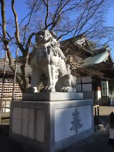 寒川神社の狛犬