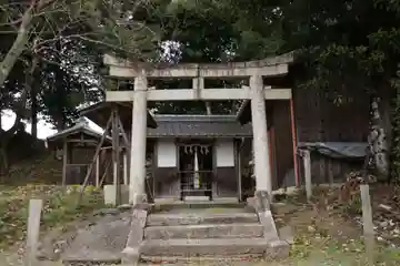 日枝神社(新旭町安井川)の鳥居