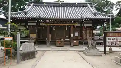 許麻神社の本殿・本堂