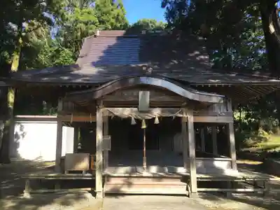 長野阿蘇神社の本殿・本堂