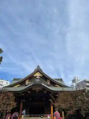 湯島天満宮の本殿・本堂