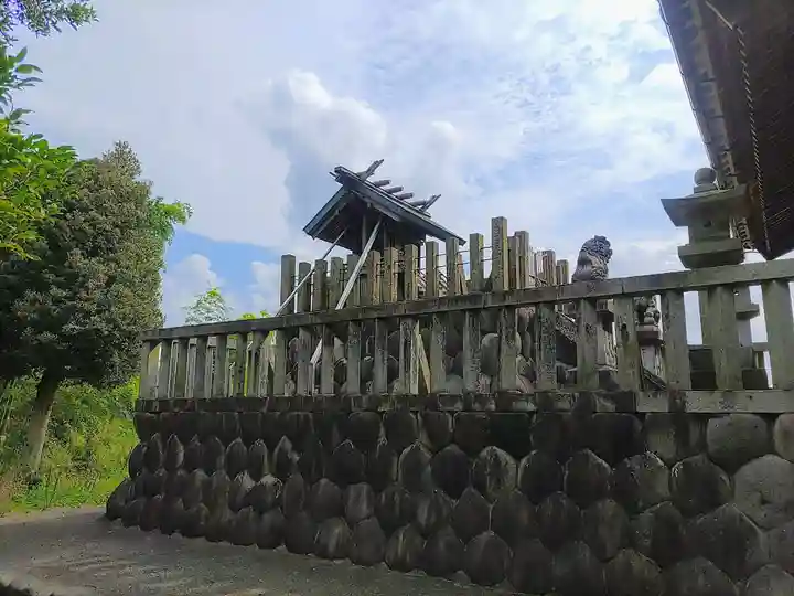 八劔社の本殿・本堂