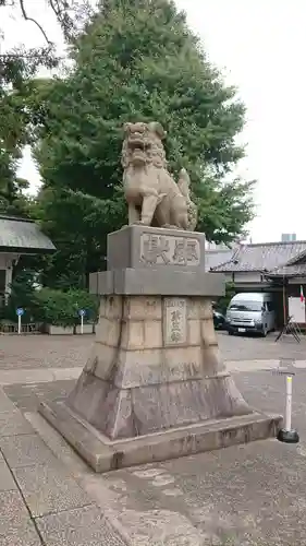 下神明天祖神社の狛犬