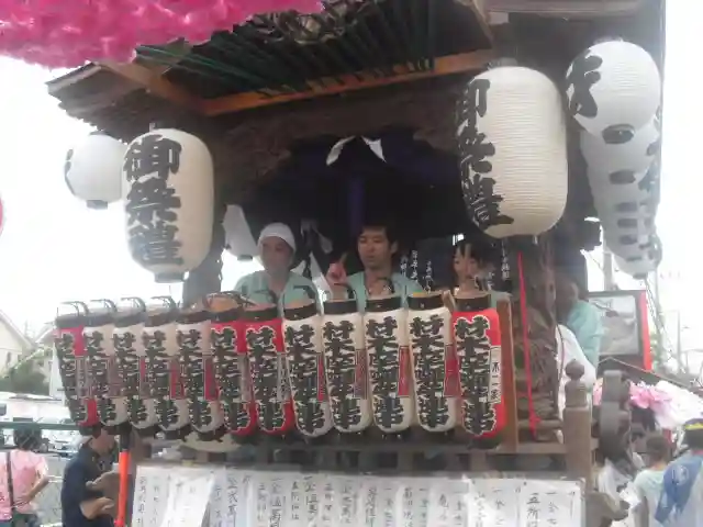 五所神社のお祭り