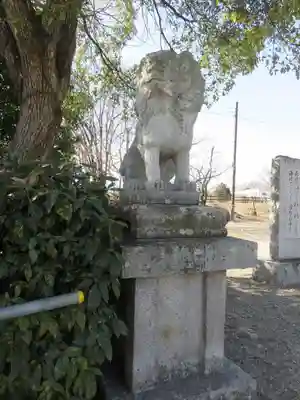 柳澤神社の狛犬