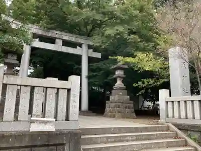 東村山八坂神社の鳥居