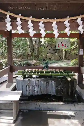 岩槻久伊豆神社の手水