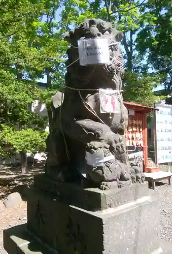 星置神社の狛犬