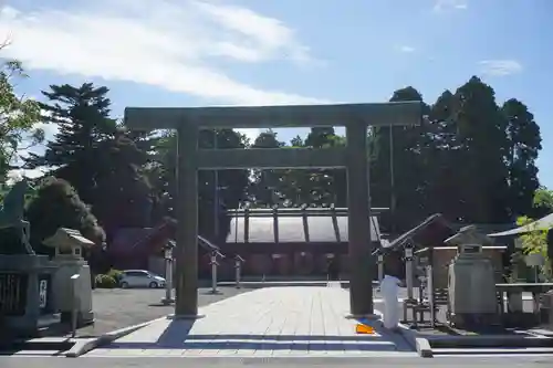 石川護國神社の鳥居