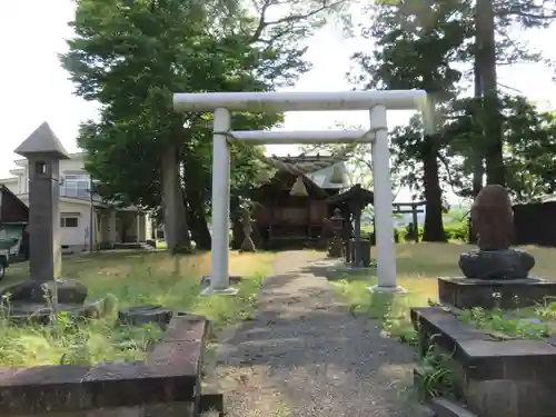 白山神社の鳥居