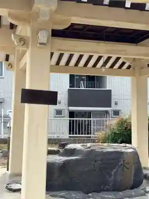 川嶋神社(川村町)の手水舎