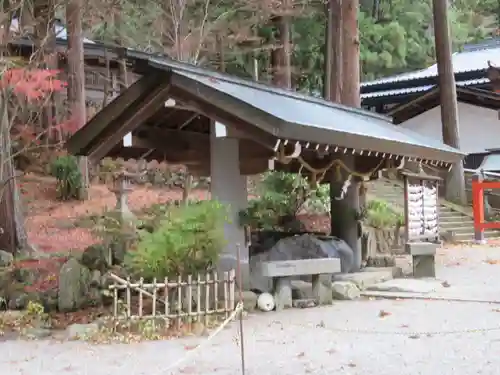 日枝神社の手水