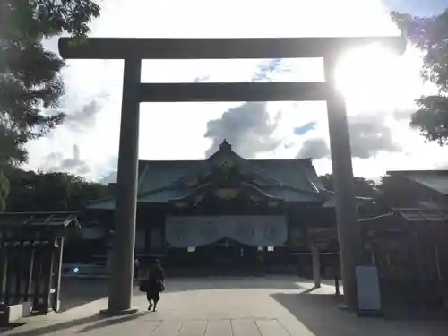 靖國神社の鳥居