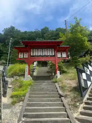 酢川温泉神社(山形県)