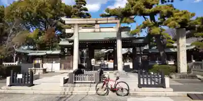六郷神社の鳥居